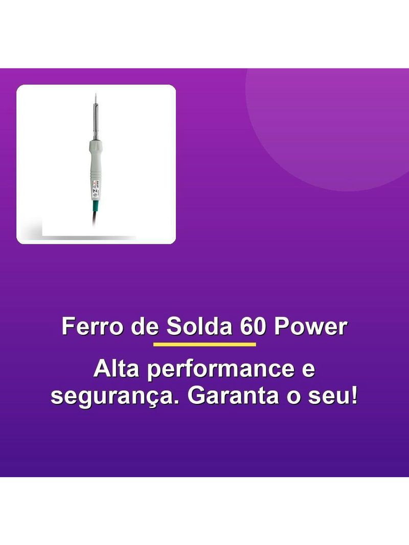 Ferro De Solda 60 Power 50W 110V