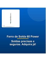 Ferro De Solda 60 Power 50W 220V