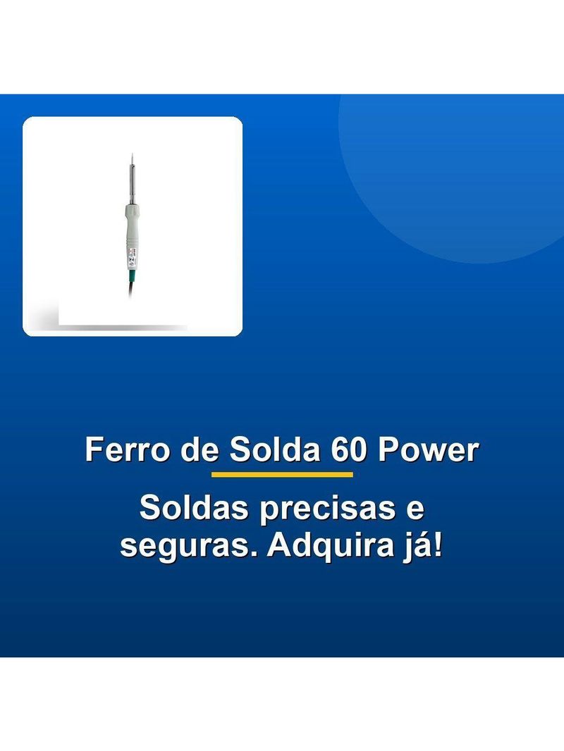 Ferro De Solda 60 Power 50W 220V