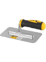 Desempenadeira Inox 24x10cm Lisa Cabo Emborrachado Vonder