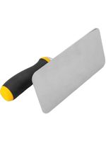 Desempenadeira Inox 24x10cm Lisa Cabo Emborrachado Vonder