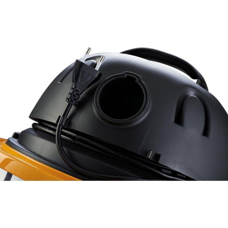 Aspirador de Pó e Água WAP GTW Inox 50 1600W 50L com Filtro Hepa e Função Soprador 110V