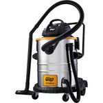 Aspirador de Pó e Água WAP GTW Inox 50 1600W 50L com Filtro Hepa e Função Soprador 110V