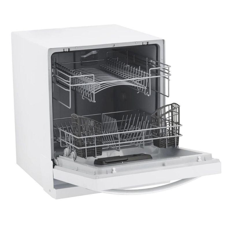 Lava-Louças Brastemp BLF08BB 8 Serviços de Bancada Branca para Cozinha Pequena 220V
