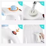 Ferro de Passar Roupa a Vapor Vertical Top Total Modelo Ferro a Branco 250ml 110V