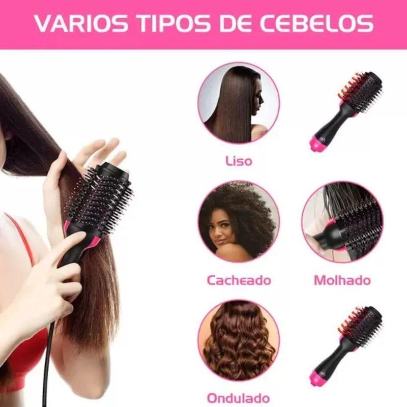 Escova Secadora Modeladora Alisadora Garantia Premier