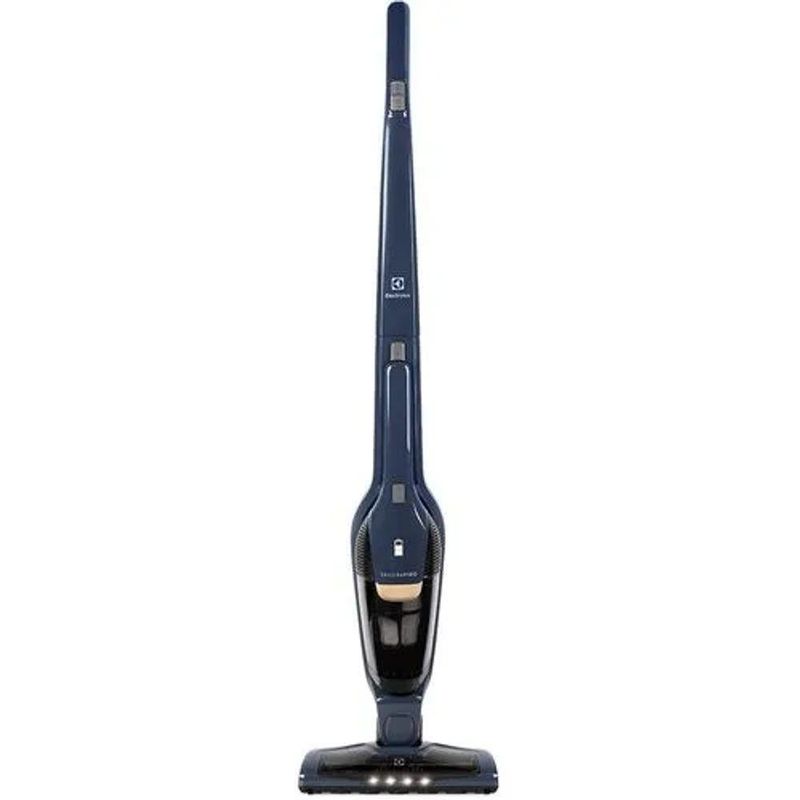 Aspirador Vertical 2 em 1 Electrolux ERG25N sem Fio com Filtro Hepa 0,4L Azul Bivolt