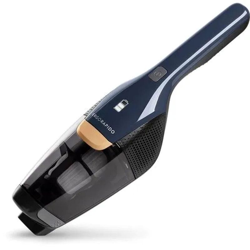 Aspirador Vertical 2 em 1 Electrolux ERG25N sem Fio com Filtro Hepa 0,4L Azul Bivolt