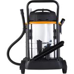 Aspirador de Pó e Água WAP GTW Inox 70 Duo 2800W 70L Inox Preto 110V