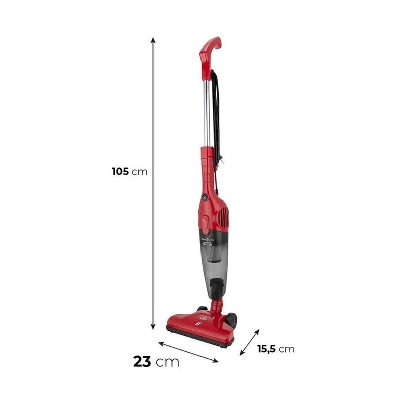 Aspirador de Pó Vertical 2 em 1 Britânia BAS1290V 1250W Reservatório 1L Filtro Hepa 220V