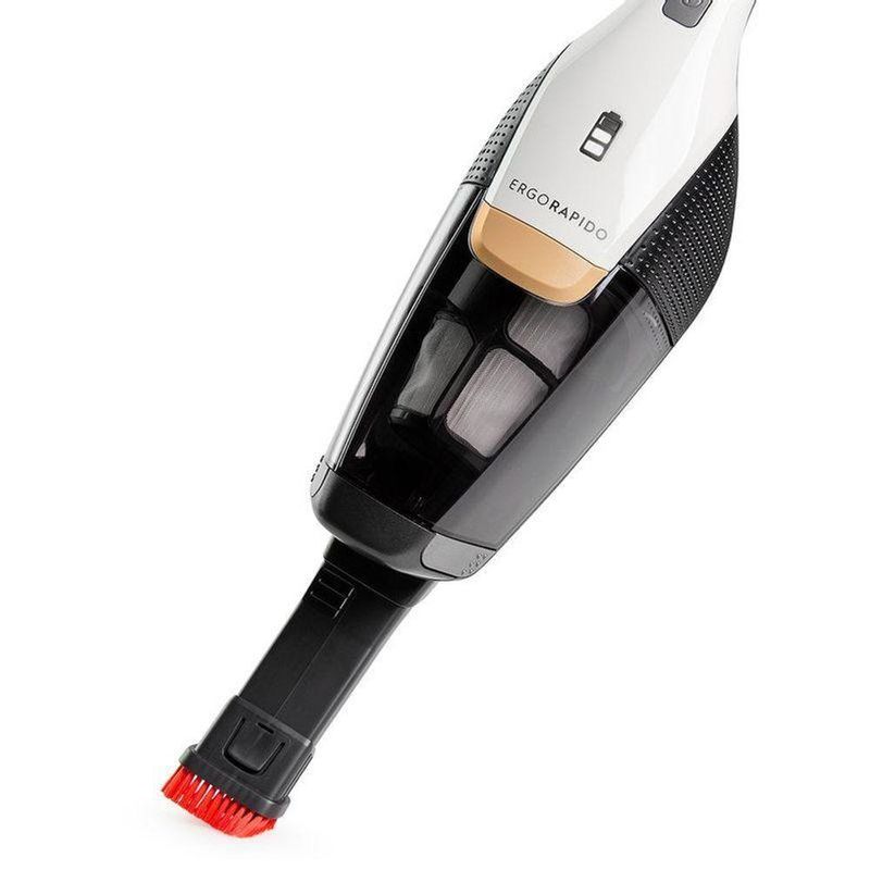 Aspirador Vertical 2 em 1 Electrolux Ergorapido ERG25B 0,4L Hepa Branco Bivolt
