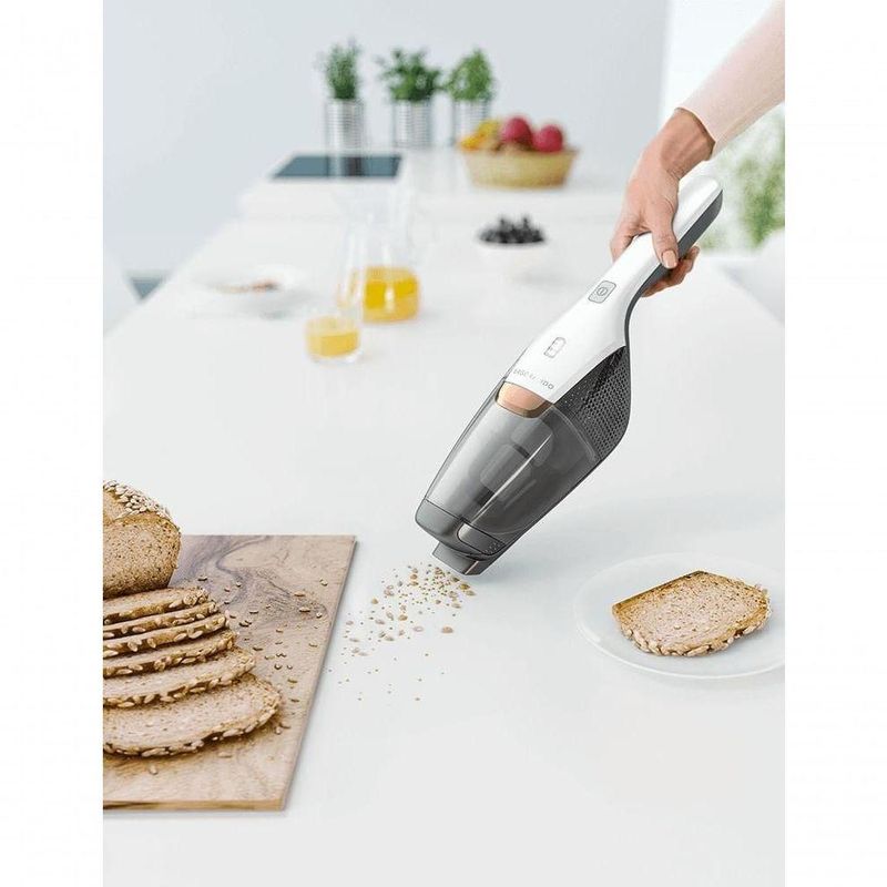 Aspirador Vertical 2 em 1 Electrolux Ergorapido ERG25B 0,4L Hepa Branco Bivolt
