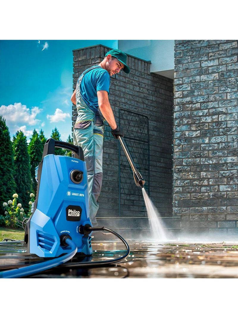 Lavadora de Alta Pressão Philco Force 1300psi 1300W PLP2200 220V