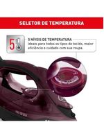 Ferro A Vapor Ultragliss Base Durilium Airglide 1520W Vinho