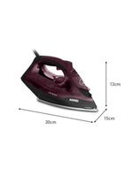 Ferro A Vapor Ultragliss Base Durilium Airglide 1520W Vinho