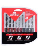 Kit Esmerilhadeira Furadeira 220v 24pc Worker