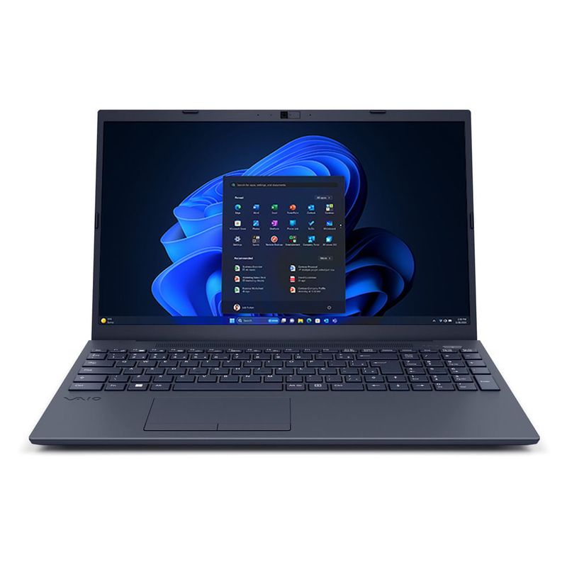 Notebook VAIO FE15 Intel® Core™ i5-1235U Windows 11 Pro 16GB RAM 256GB SSD 156" Full HD - Cinza Grafite