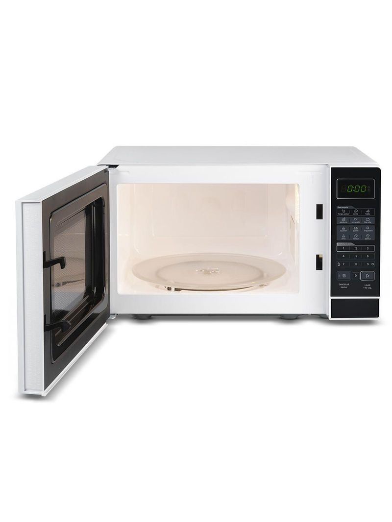 Micro-ondas 20l Branco Porta Preta Minuto Fácil Midea Mras22 - 220v