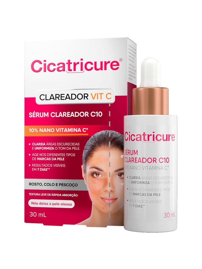 Cicatricure sérum clareador vit c