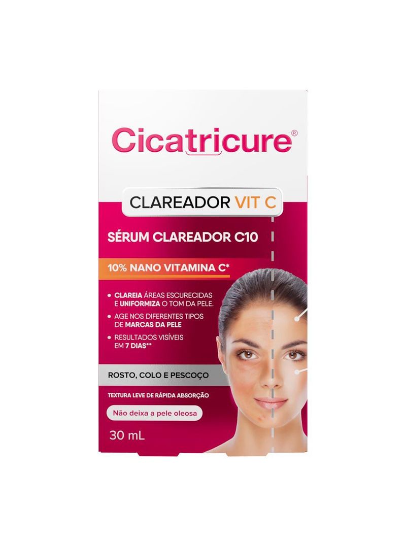 Cicatricure sérum clareador vit c