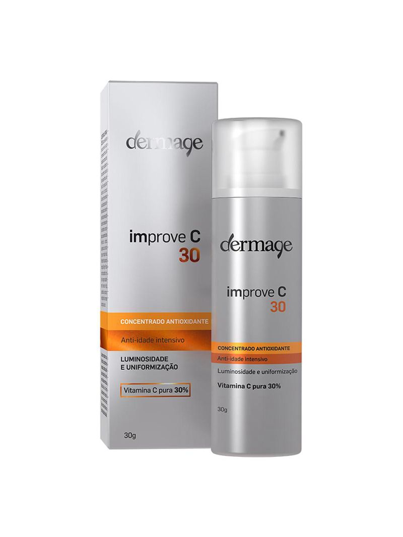 Concentrado antioxidante e anti-idade improve c 30 dermage
