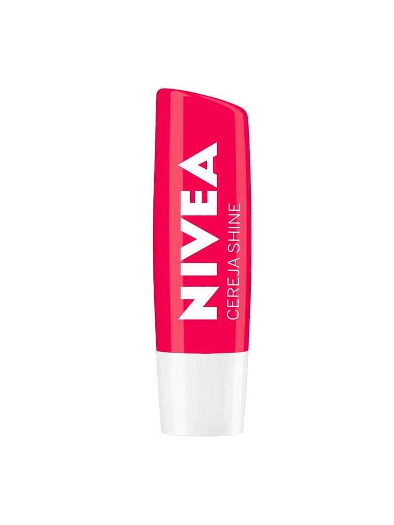 Nivea protetor labial shine kit – morango + cereja + amora + melancia