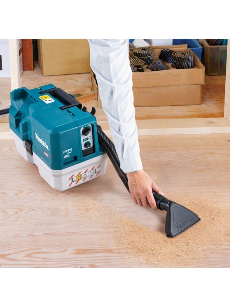 Aspirador De Pó E água Makita Vc014glz 40v Sem Bateria
