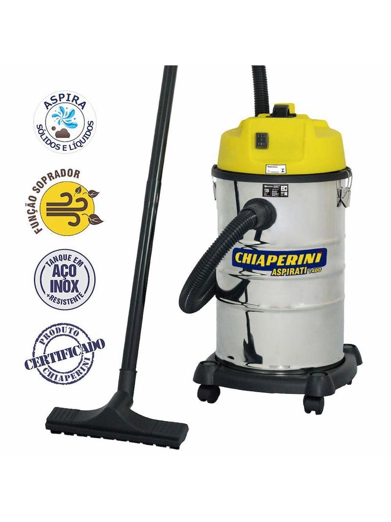 Aspirador De Pó/líquidos 1400w 220v 30l Aspirati Chiaperini