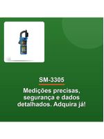 Alicate Amperímetro Smart Sm-3305