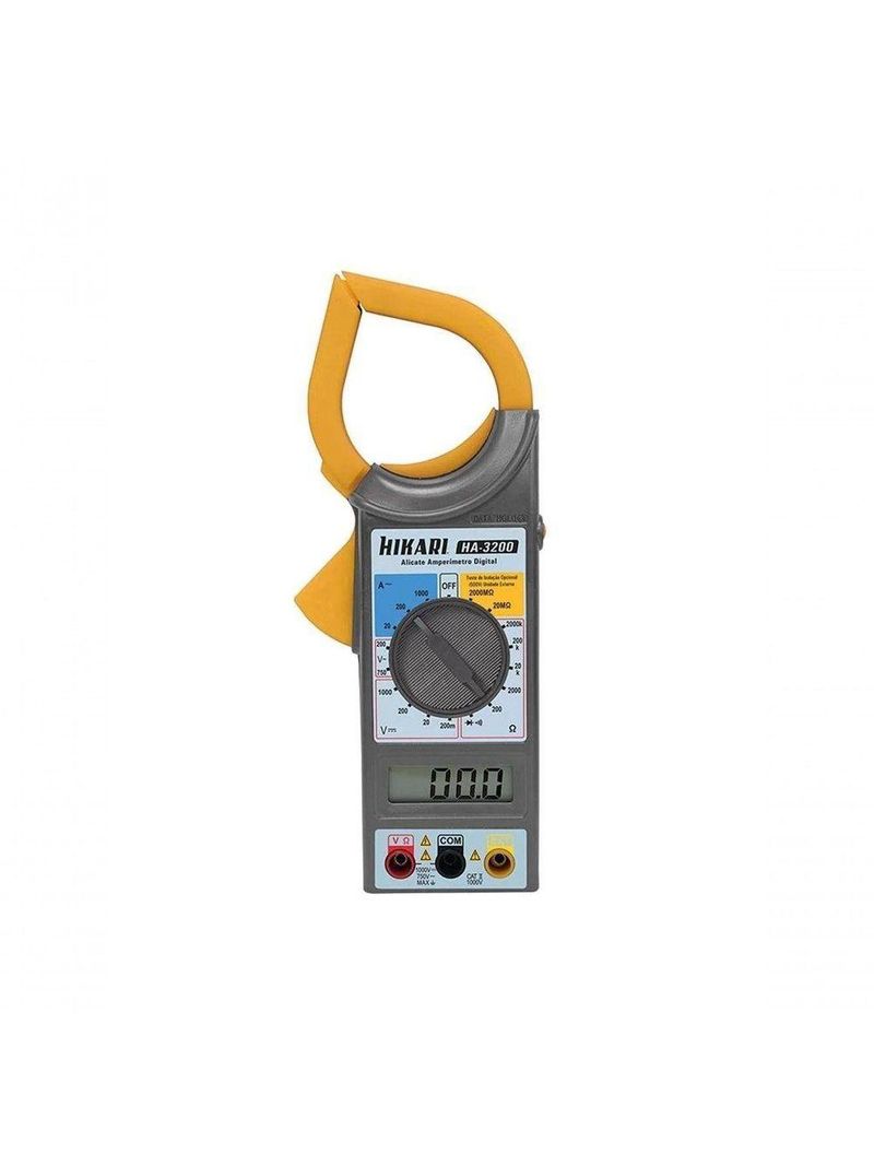 Alicate Amperímetro Digital Hikari Ha-3200