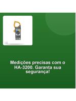 Alicate Amperímetro Digital Hikari Ha-3200