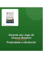 Jogo Chaves Fenda-philips 6 Peças Brasfort
