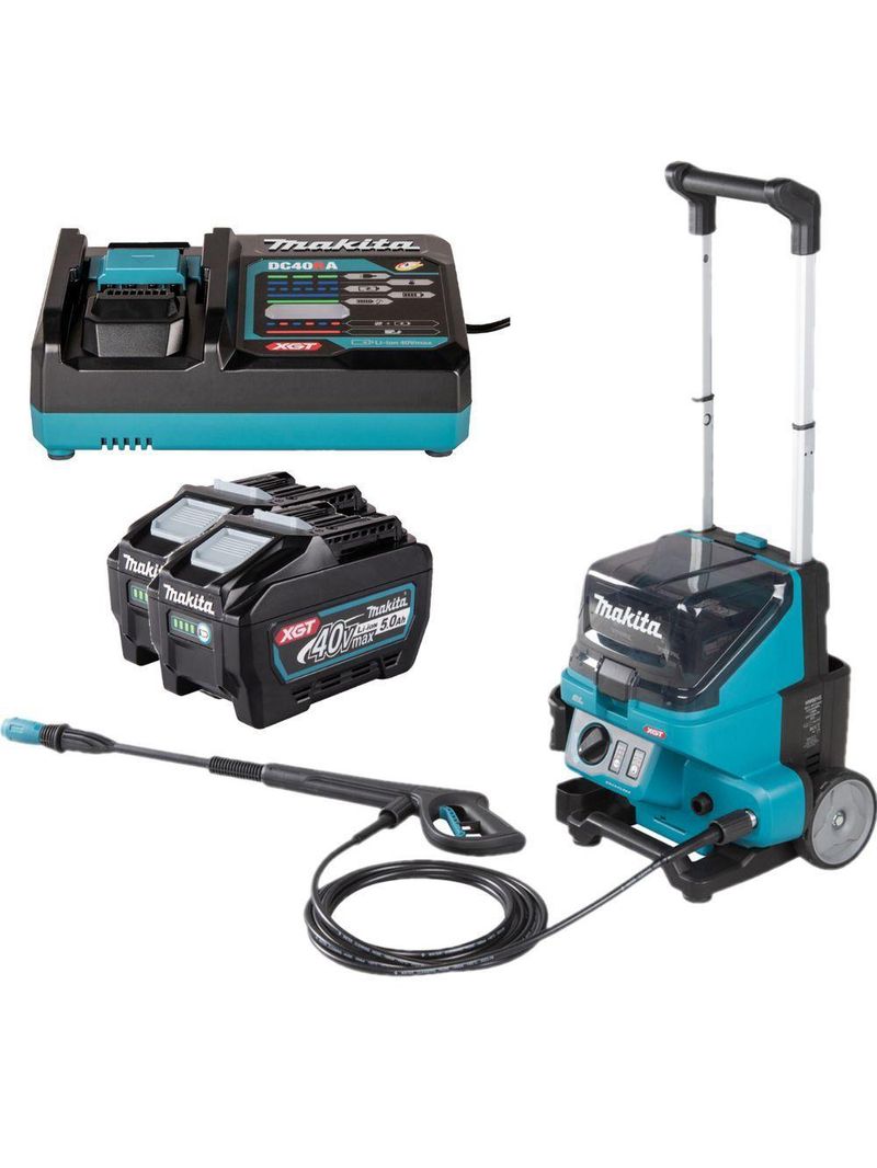 Lavadora Alta Pressão Makita Hw001gt201 Kit 2 Bateria