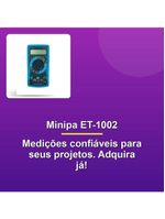 Multímetro Digital Minipa Et-1002