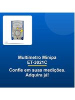 Multímetro Analógico Minipa Et-3021c Cat Iii