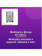 Multímetro Analógico Minipa Et-3021c Cat Iii
