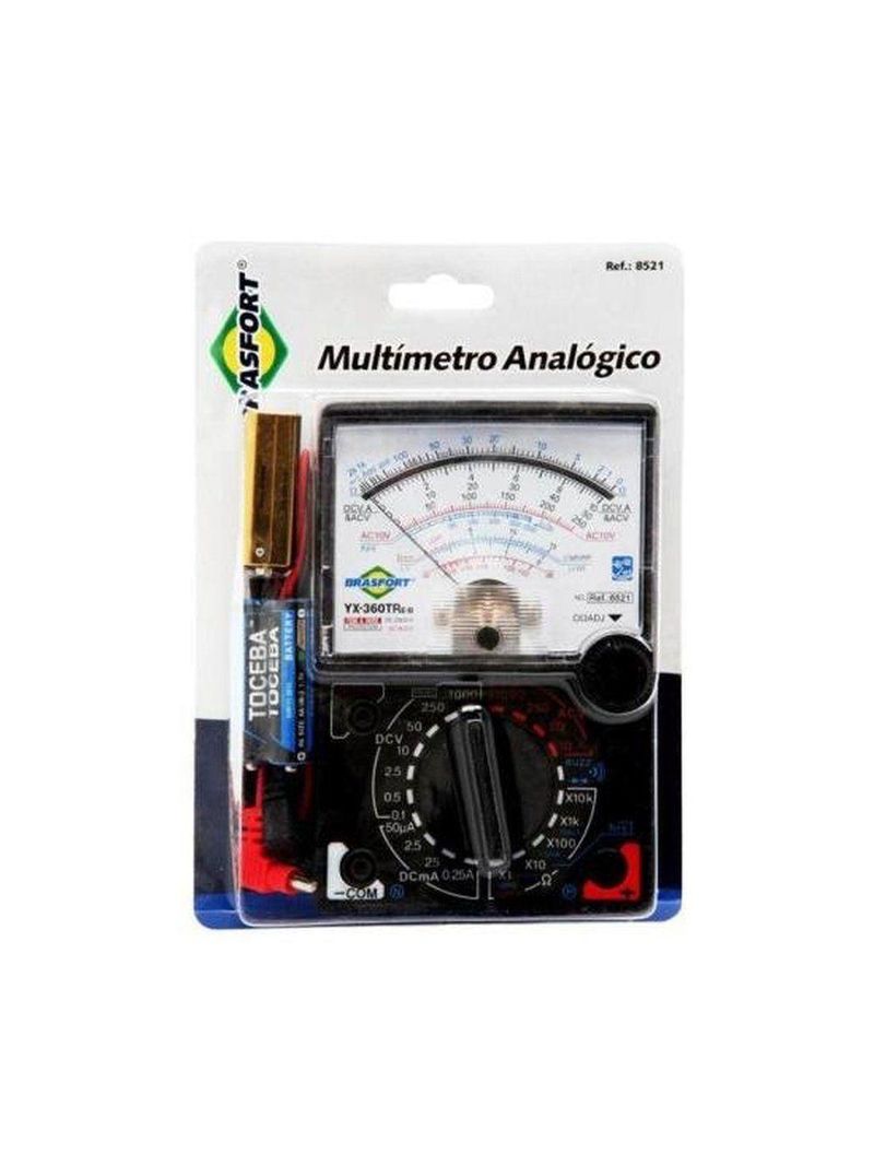 Multímetro Analógico Brasfort Ft360