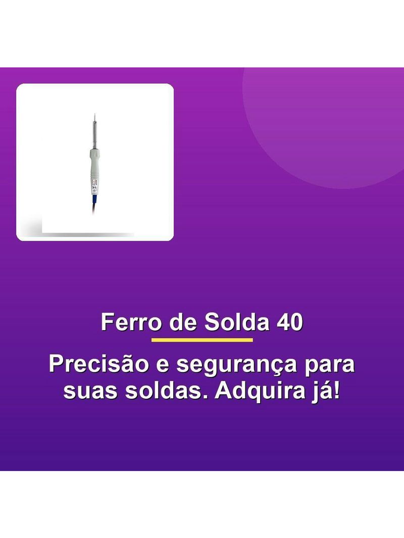 Ferro De Solda Power 34w 110V