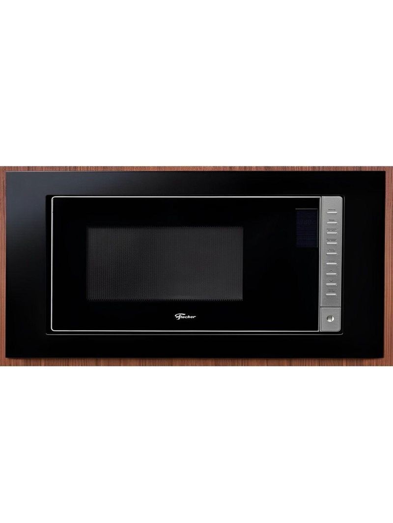 Micro-ondas Embutir Fit Line 25L Moldura Preta 220V Fischer