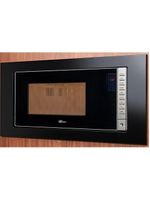 Micro-ondas Embutir Fit Line 25L Moldura Preta 220V Fischer