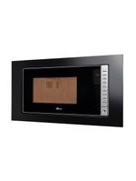 Micro-ondas Embutir Fit Line 25L Moldura Preta 220V Fischer
