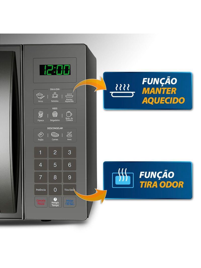 Micro-ondas 34l Mondial Mo-02-34-e 127v/60hz