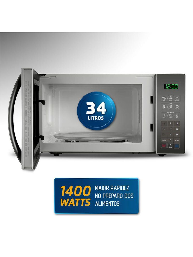 Micro-ondas 34l Mondial Mo-02-34-e 127v/60hz