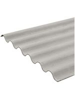 Telha Ondulada 4mm Metros X 50cm - 210042445 - Brasilit Telha Fibrotex 4mm 2,44x0,50m Crfs