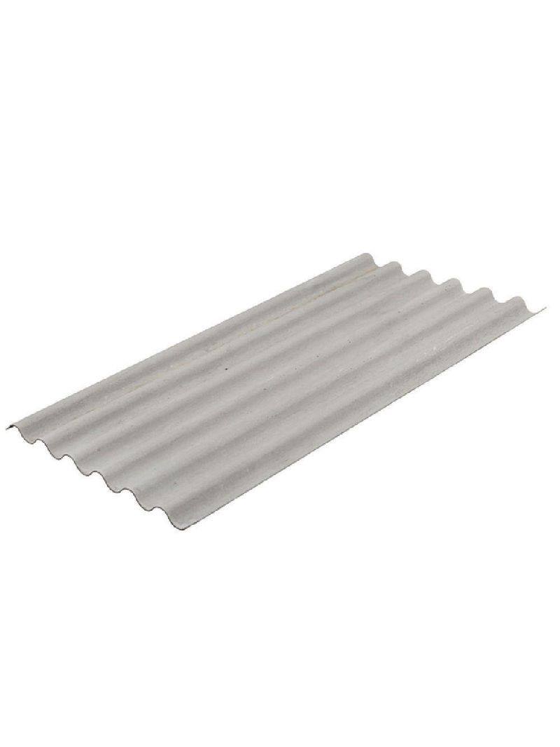 Telha Ondulada 4mm Metros X 50cm - 210042445 - Brasilit Telha Fibrotex 4mm 2,44x0,50m Crfs
