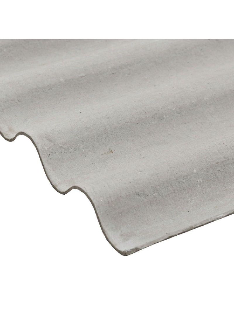 Telha Ondulada 4mm Metros X 50cm - 210042445 - Brasilit Telha Fibrotex 4mm 2,44x0,50m Crfs