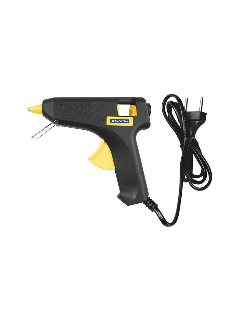 Pistola elétrica para cola quente 20-25w com corpo injetado - tramontina