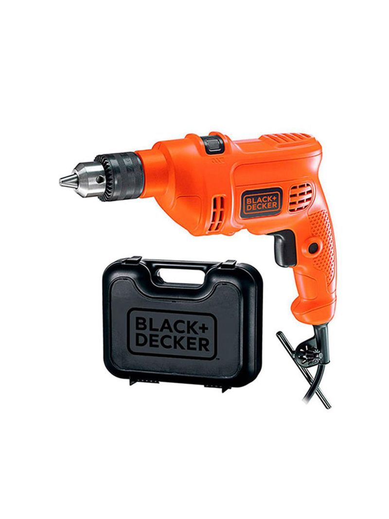 Kit furadeira de impacto 3/8" 560w com maleta - 110v - black&decker