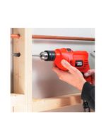 Kit furadeira de impacto 3/8" 560w com maleta - 110v - black&decker