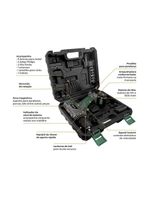 Parafusadeira 2 em 1 Britânia Speed Control BPFE12M 800RPM Bivolt